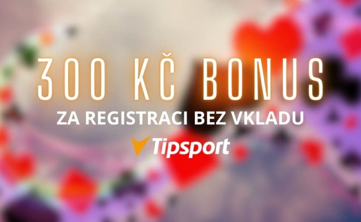 300 Kč bonus od Tipáče