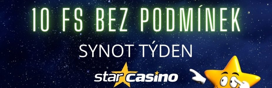 10 otoček bez podmínek od Star Casina