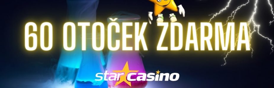 60 otoček zdarma od Star Casina