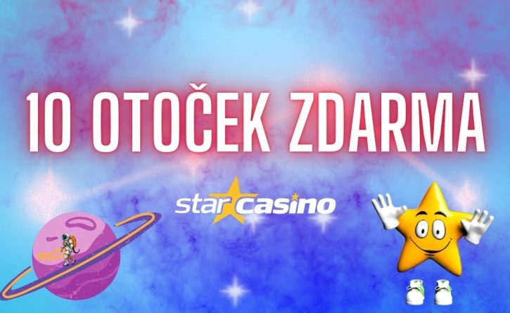 10 free spinů od Star Casina!