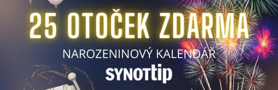 Vyzvedni si 25 otoček od Synotu!