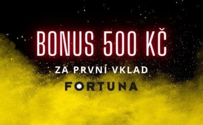 Bonus 500 Kč od Fortuny