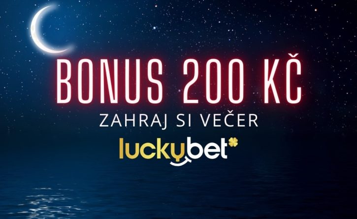 Noční bonus od LuckyBetu