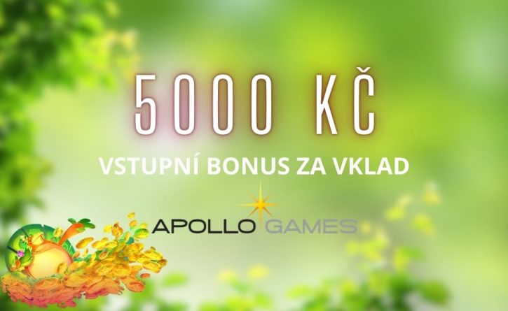 Vstupní bonus za vklad od Apolla