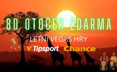 80 free spinů od Tipsportu a Chance