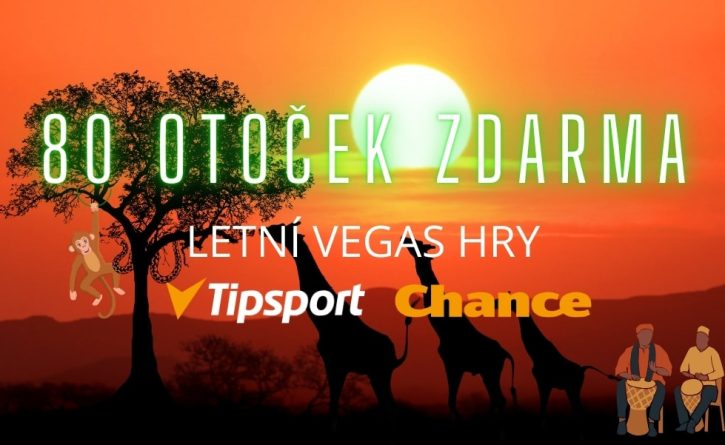 80 free spinů od Tipsportu a Chance