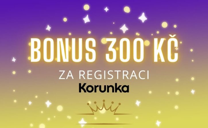 Loterie Korunka rozdává 300 Kč!