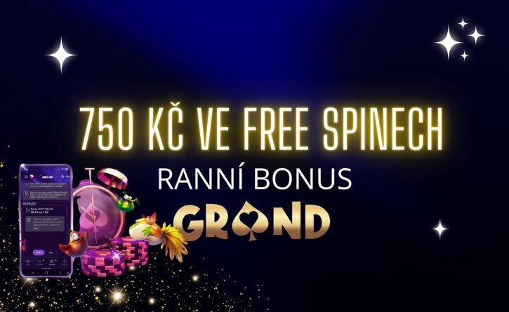 Užij si free spiny k ranní kávě u Grandwinu!