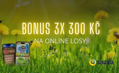 Získej letní bonus na online losy u Sazky