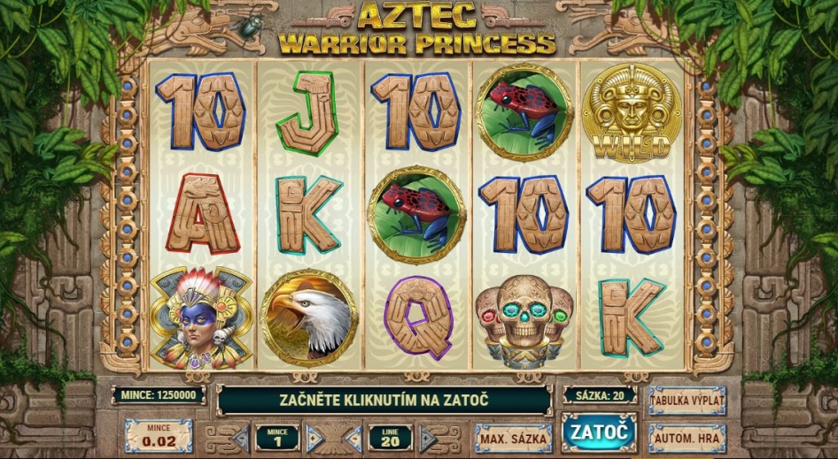 Aztec Warrior Princess od Play'n GO