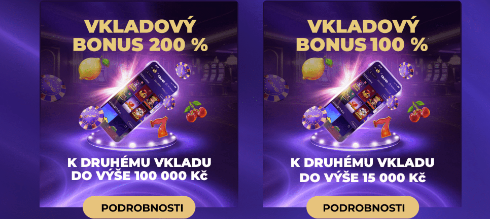 Grandwin vkladové bonusy