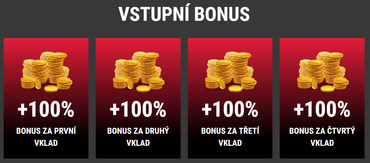 Vstupní bonus Synottip