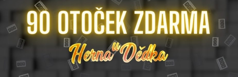 Získej až 90 free spinů z Herny U Dědka!