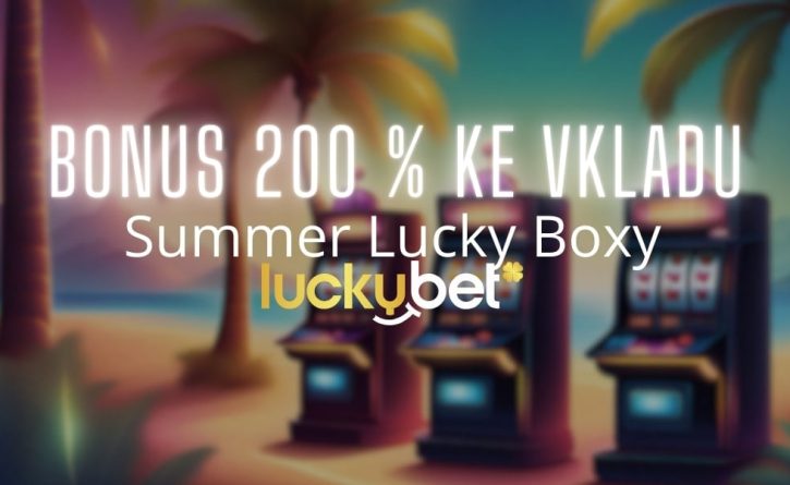 Získej dnes bonus 600 Kč v LuckyBet casinu!