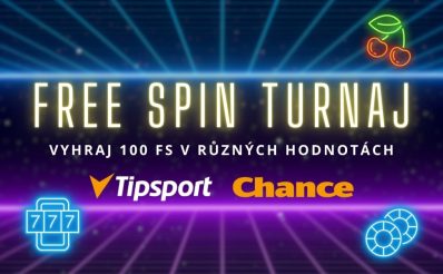 Užij si turnaj o 100 free spinů u Tipsportu a Chance