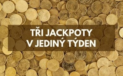 Za jeden týden padly hned tři jackpoty!