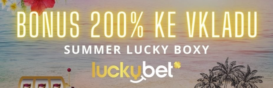 Získej až 400 Kč s dnešním LuckyBet bonusem!