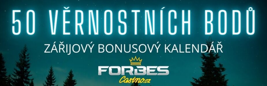 50 věrnostních bodů od Forbesu