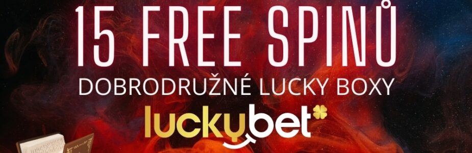 15 otoček zdarma od LuckyBetu