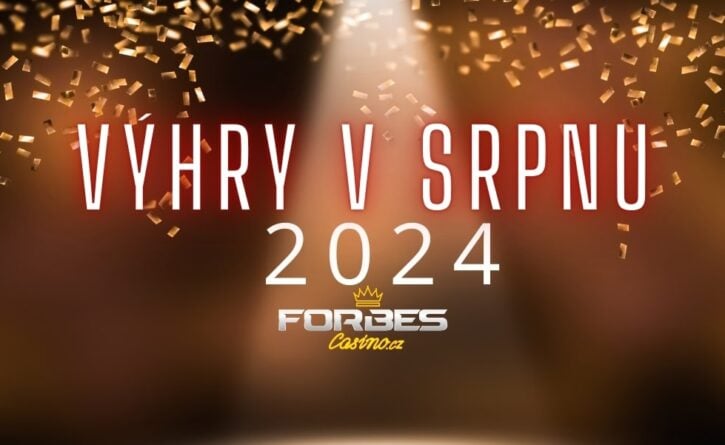 Výhry u Forbes casina za srpen 2024