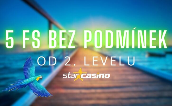 5 otoček bez podmínek od Star Casina!