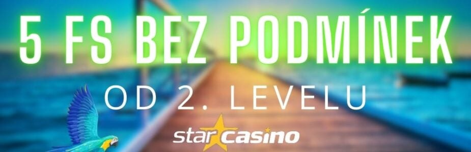 5 otoček bez podmínek od Star Casina!