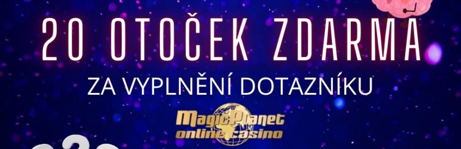 Stačí vyplnit dotazník a je to tvoje!