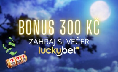 Bonus 300 Kč od LuckyBetu