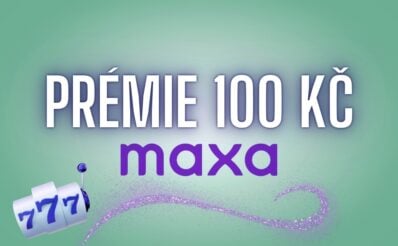 Bonus 100 Kč od Maxy