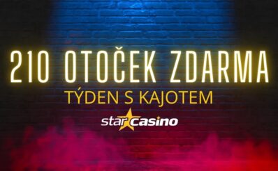 210 otoček zdarma od Star Casina