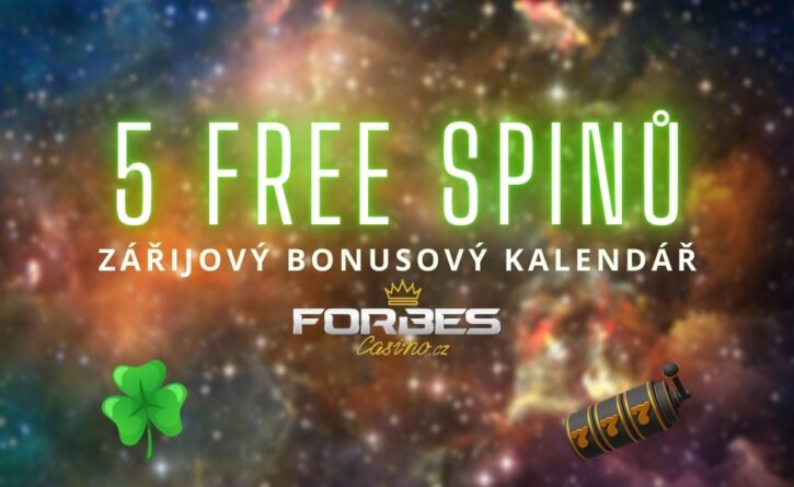 5 free spinů od Forbesu