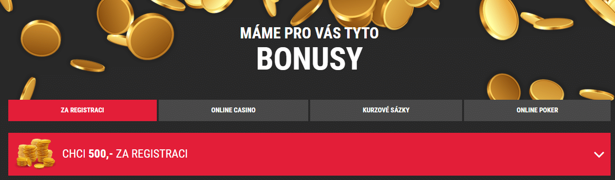 Synottip bonus za registraci