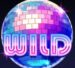 Symbol WILD Symbol automatu Disco Diamonds od Play'n GO