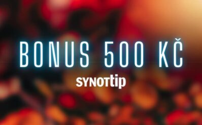 Bonus 500 Kč u Synottipu