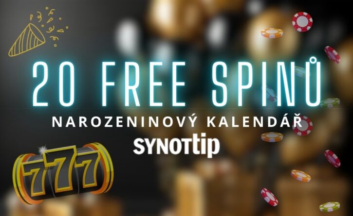 Užij si pondělí s free spiny od Synottipu