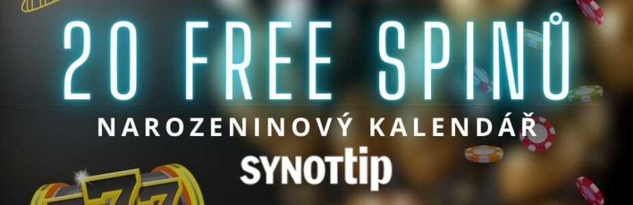 Užij si pondělí s free spiny od Synottipu