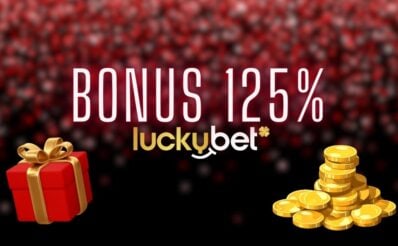 Získej bonus 125% od LuckyBet casina!