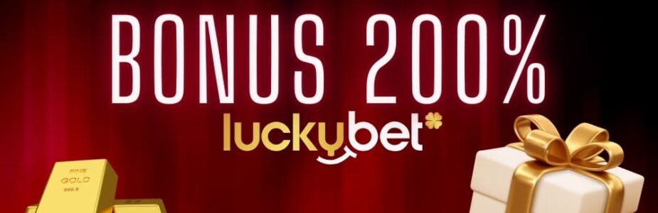 Získej bonus 200% od LuckyBet casina