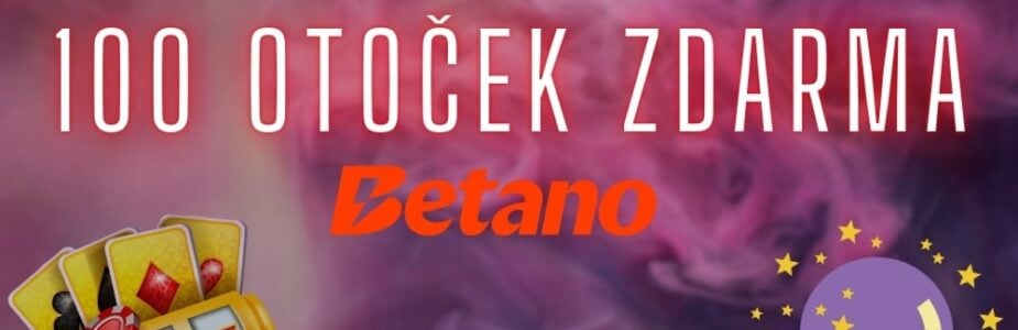 Získej 100 mystery free spinů od Betana!