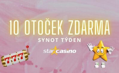 10 free spinů ve Star casinu!