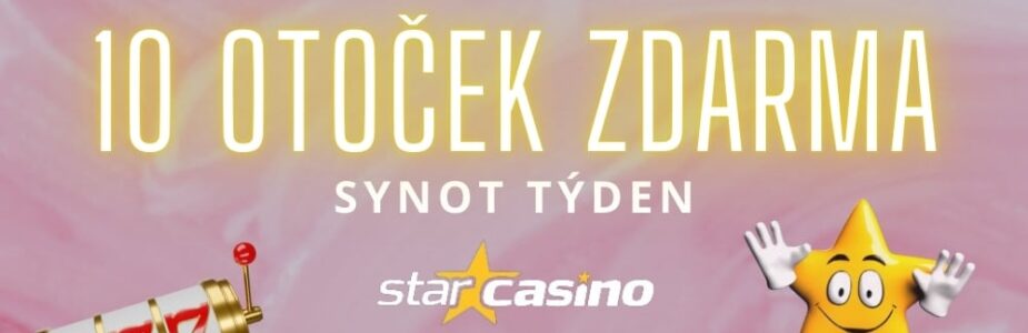 10 free spinů ve Star casinu!