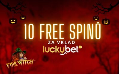 Získej 10 freespinů do Fire Witch od LuckyBet casina!