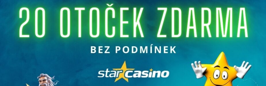 Roztoč válce s 20 free spiny bez podmínek!