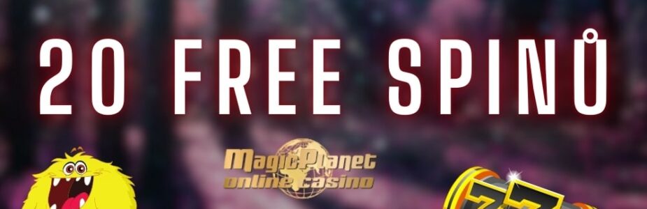 Získej 20 free spinů na hru Jack and the Mystery Monsters u MagicPlanetu!