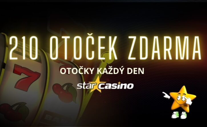 210 free spinů v Star casinu