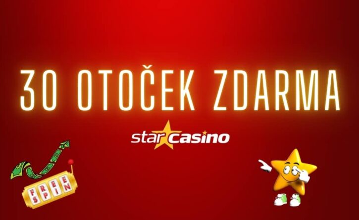 30 free spinů od Star Casina