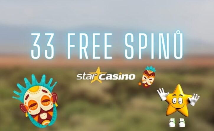 33 free spinů v Star casinu