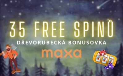 Získej 35 free spinů v loterii Maxa!