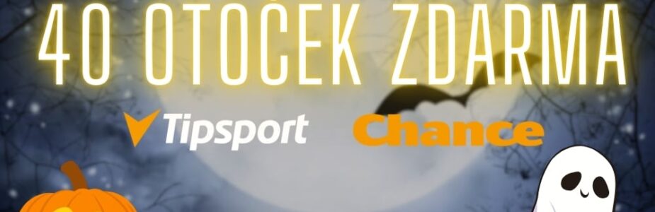 40 otoček zdarma od Tipsportu a Chance