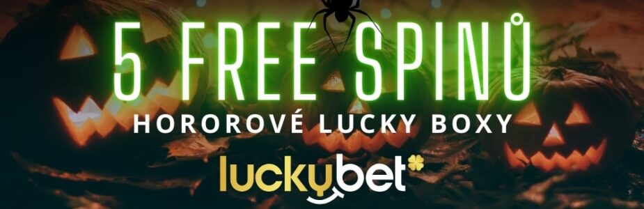 5 otoček zdarma od LuckyBetu!